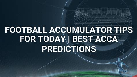 Accurate football accumulator  The returns are calculated by multiplying the stake by the odds and then multiplying the total return by the second set of odds, until all the choices have been used up
